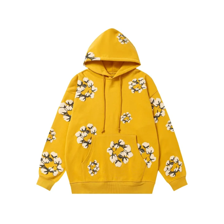 download (9) Denim Tears Cotton Wreath Hoodie Yellow Statement Pop