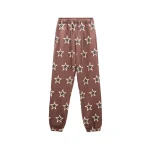 Denim Tears Star Print Sweatpants Brown