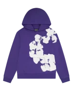 Denim Tears Biggie Cotton Wreath Sweatshirt Purple Hoodie
