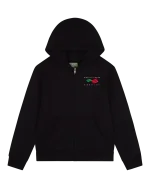 Denim Tears America Sportswear Zip Black Hoodie