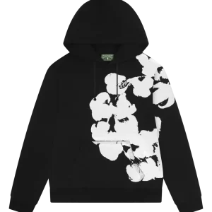 Denim Tears Biggie Cotton Wreath Sweatshirt Black Hoodie