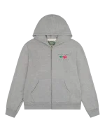 Denim Tears America Sportswear Zip Grey Hoodie